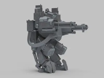 William Gun Walker 3D print model