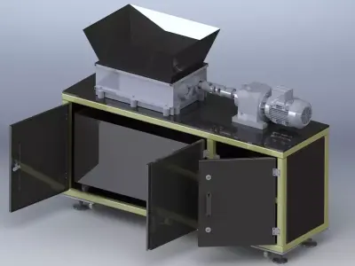 Crusher Machine 3D model