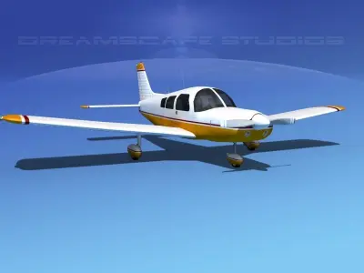 Piper PA-28 V03 3D model