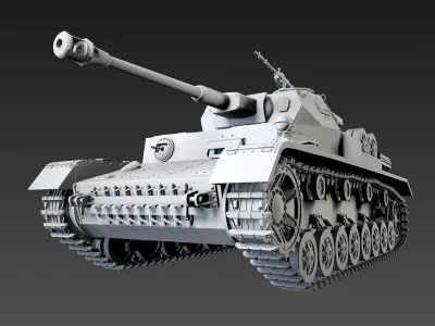  Panzerkampfwagen IV 3D model