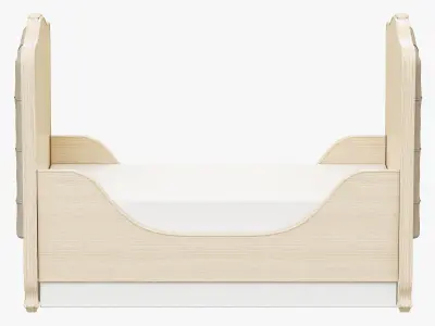 Restoration Hardware Colette Tufted Crib 2 3D model