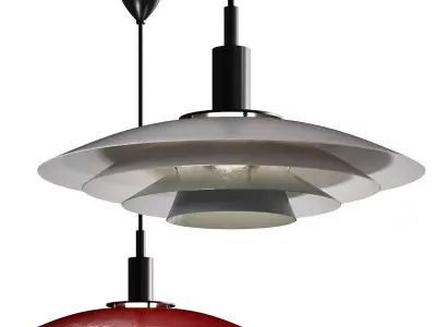 Nordic pendant light 3D model