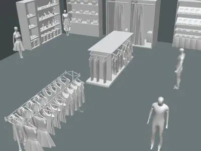 Zysonn Designer Fashion 3D model