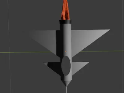 Aircraft saab 39 gripen  3D model