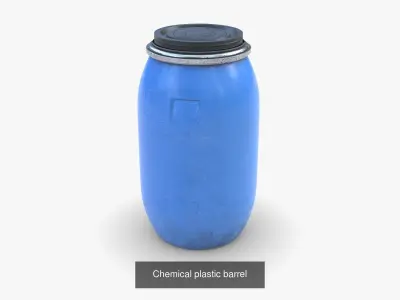 Liquid Containers Collection 3D Model Pack