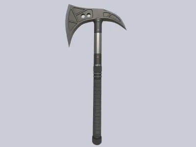 Combat axe Low-poly 3D model purchase