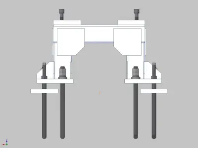 26366-ROBOT BASE KAWASAKI BX100S-400 3D model