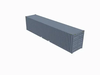 Autodesk Revit 2013 Shipping Container 40 Foot High Cube 3D model