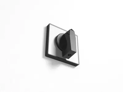 Rotary cam switch 3D model