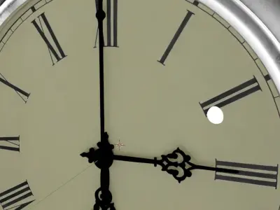 Old Pocket Watch Low-poly 3D model purchase