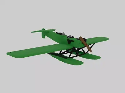 Hansa-Brandenburg  W 29 3D print model