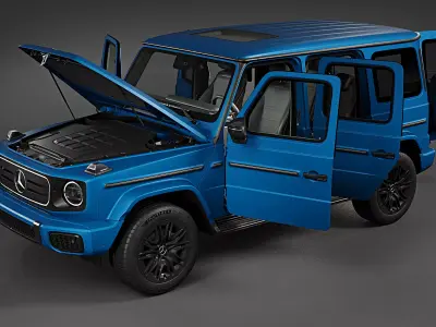 2025 Mercedes-Benz G 580 EQ 3D model