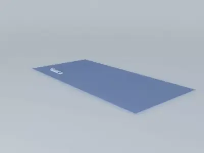 Chipsea01 yoga mat Free 3D model