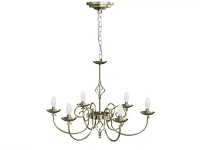 Chandelier Low-poly 3D model