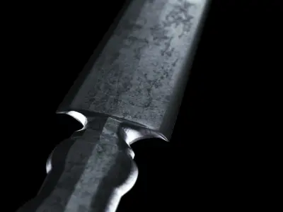 Sci-fi or Medieval Rival Sword Low-poly 3D model