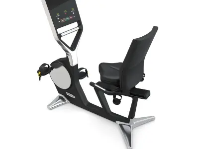 Technogym - Exercise Bike Recline Personal 3D model