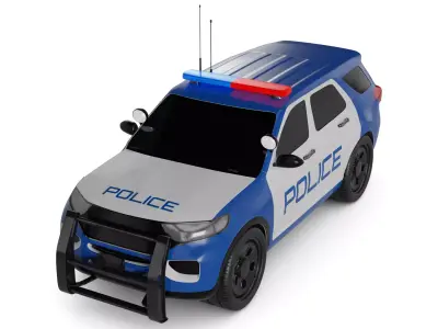 Police Vehicle 3D model