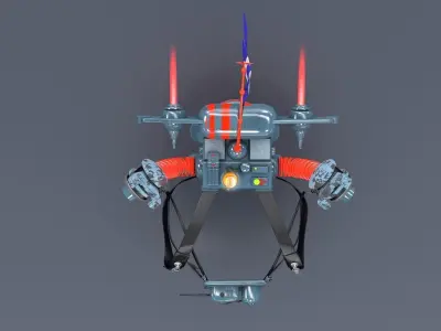 Backpack II 3D model