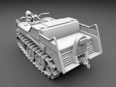 SdKfz 2 Ketttenkrad Scale model 3D print model