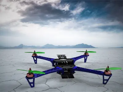 DRONE DE PRUEBAS 3D print model