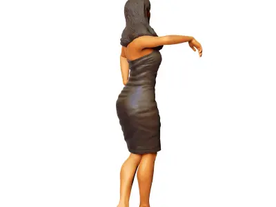 N8 Pin-up girl 3D print model