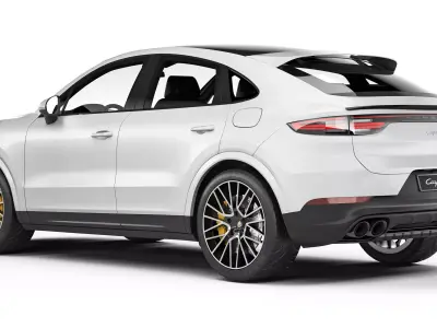 Porsche Cayenne Coupe 2020 3D model