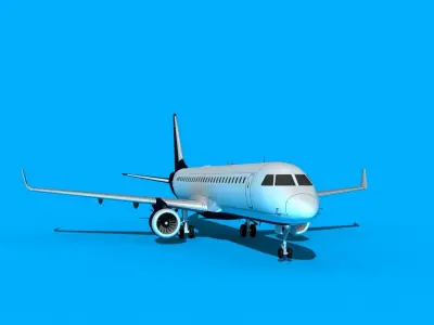 Embraer Emb-190 Corporate 2 3D model