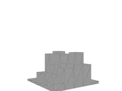 Audio Reactor Maya 3D Templete Free 3D model