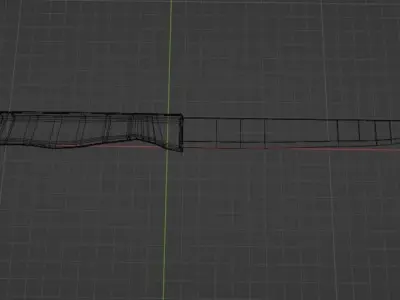 simple knife Free low-poly 3D model
