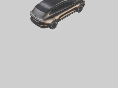 Lux Car Model Suv Low-poly 3D model