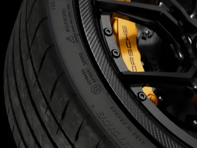 Michelin Pilot Sport 4S 265 30 ZR20 94Y 3D model