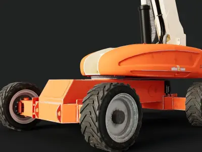 Telescopic Boom Lift 3D model