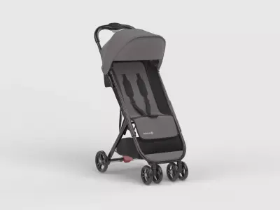 Baby stroller 3D model 3D model 19