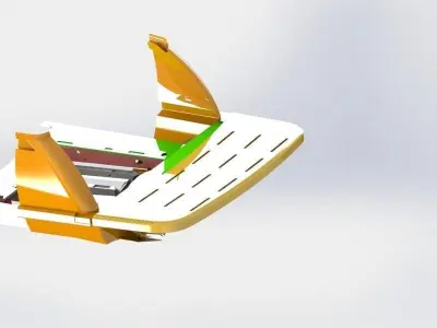 Vehicle Lift Free 3D model