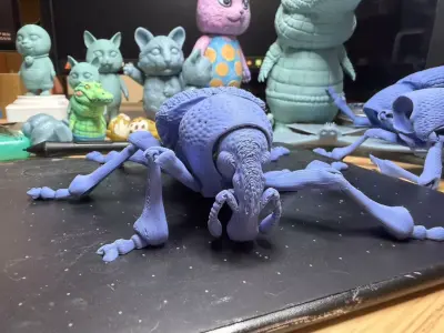Euscepes Postfasciatus action toy Free 3D print model