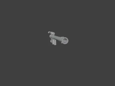 FIM-92 Stinger Free low-poly 3D model