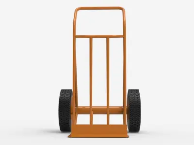 HANDCART 01-ORANGE 3D model