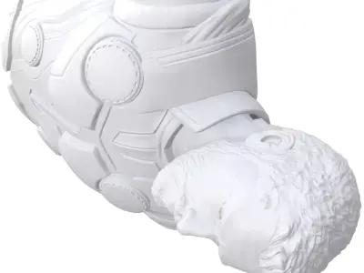 Thor Bust 3D print model