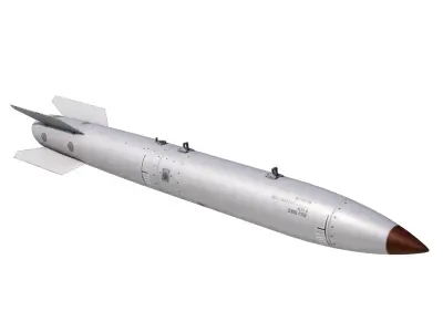 USA AIR FORCE B-61 B61 Nuclear Bombs MK 3D model