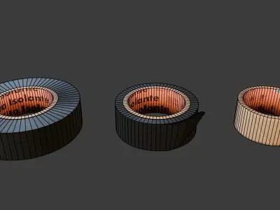 Fita Isolante - Electrical Insulating Tape 3D model