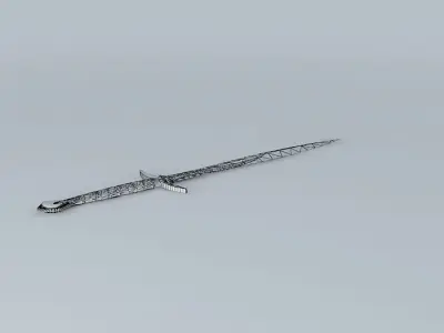 Frodo's Sword "Sting" Free 3D model