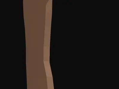 Axe Low Poly Low-poly 3D model purchase