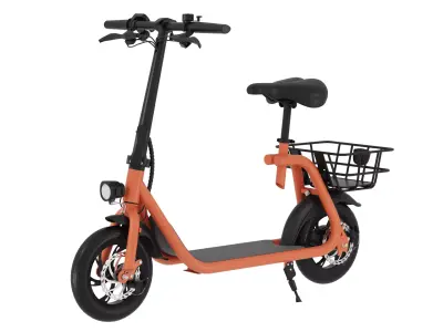 Folding Electric Vehicle 3D Model 3D model