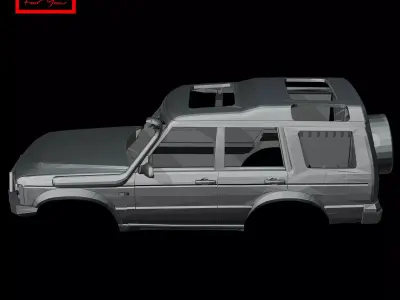 Land Rover Discovery II 2003 3D model