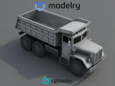 Dump Truck 3D model shop