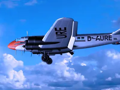 Ju-90 Free 3D model