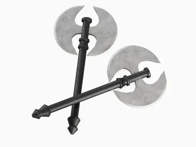 Stylized Axe 03 Low-poly 3D model