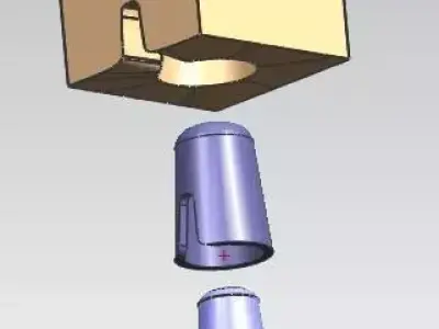 mold animation 3D model