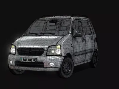 Suzuki Wagon R 3D model
