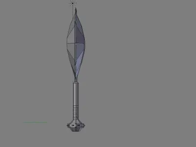 Simple model 3 axe Free low-poly 3D model